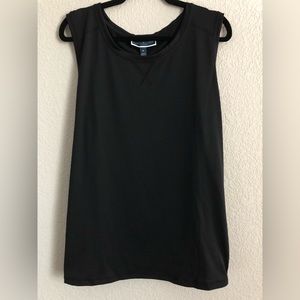 Karen Scott! Black Sport Tank Top Sz XL